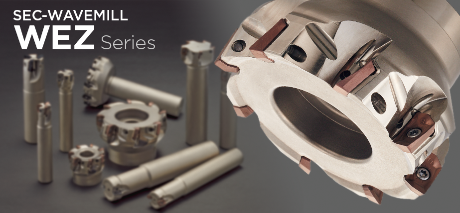 WEZ series - High-efficiency shoulder milling cutter for general purpose