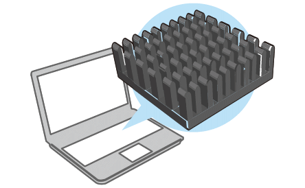 image: PC's heat sink