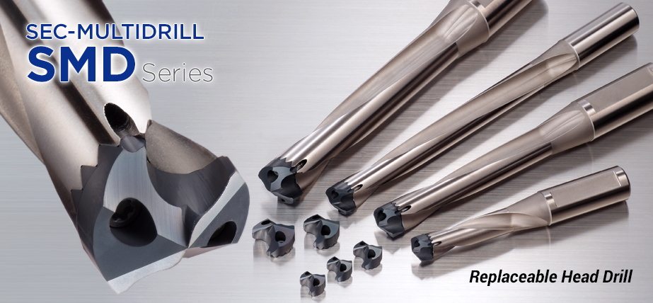 SMD series - Replaceable head drills